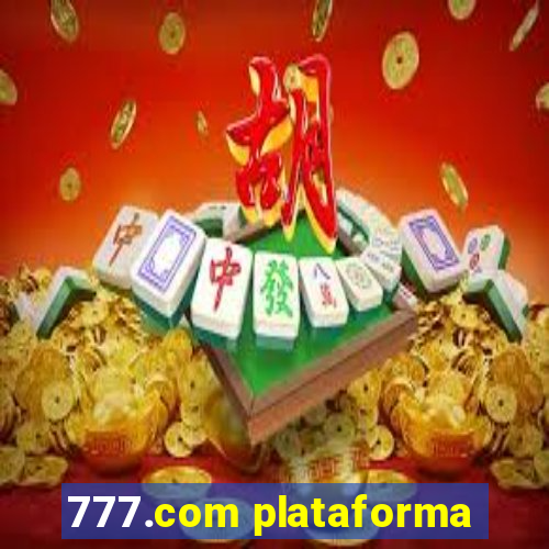 777.com plataforma